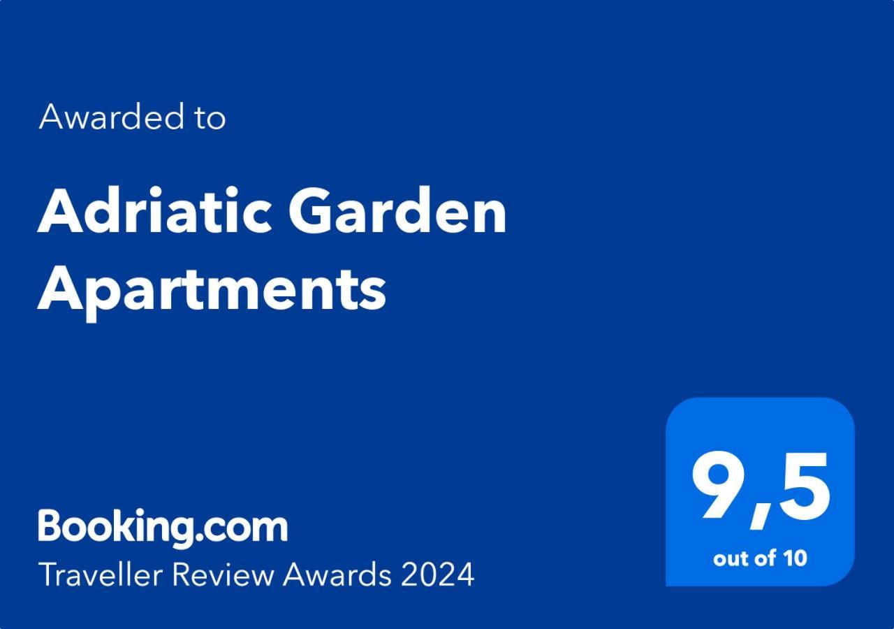 Adriatic Garden Apartments Okrug Gornji Exterior foto