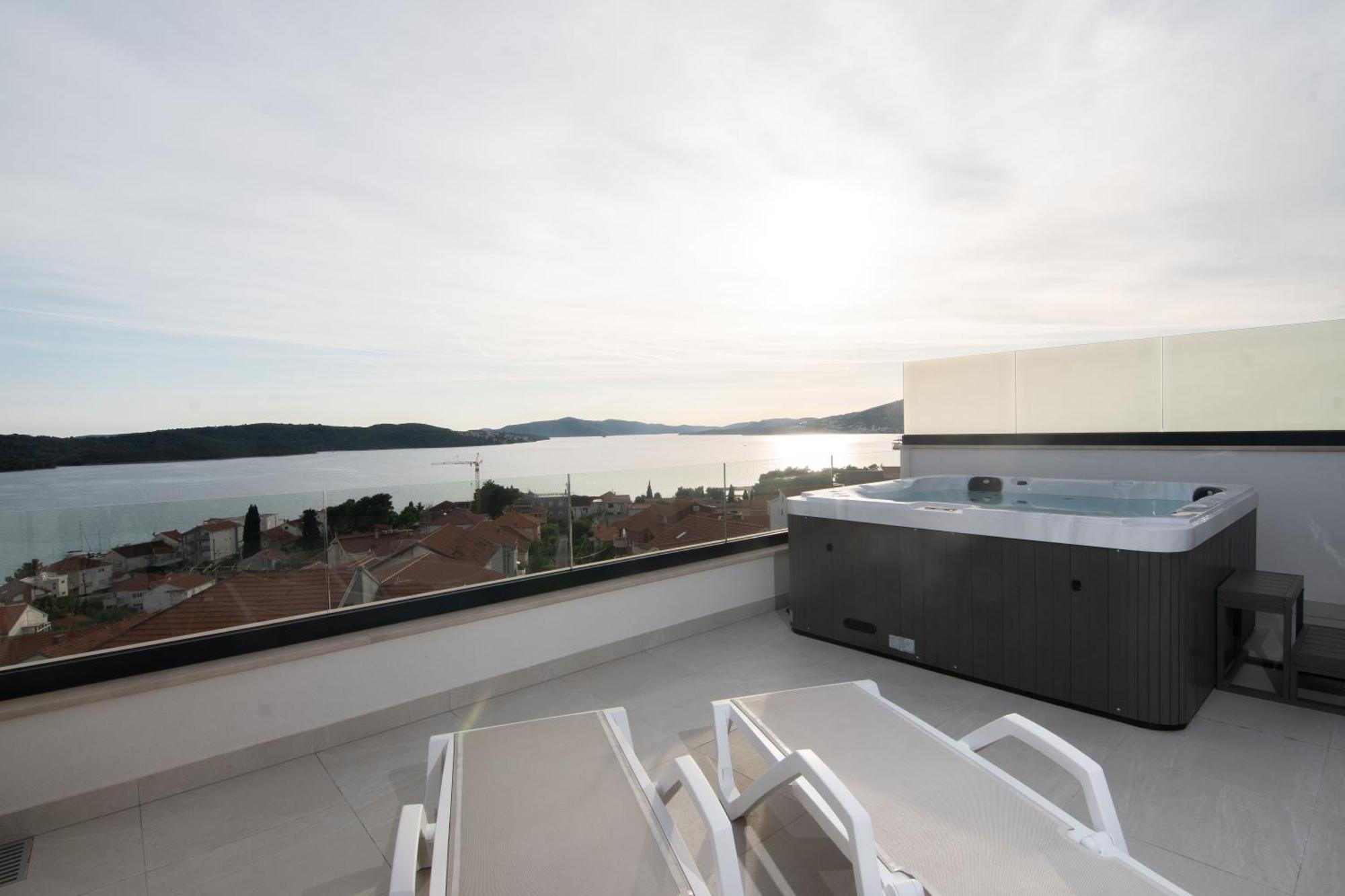 Adriatic Garden Apartments Okrug Gornji Exterior foto